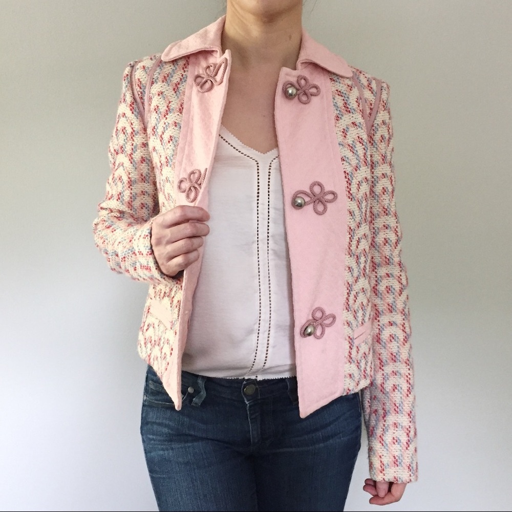 Marc Jacobs Tweed Pink Jacket